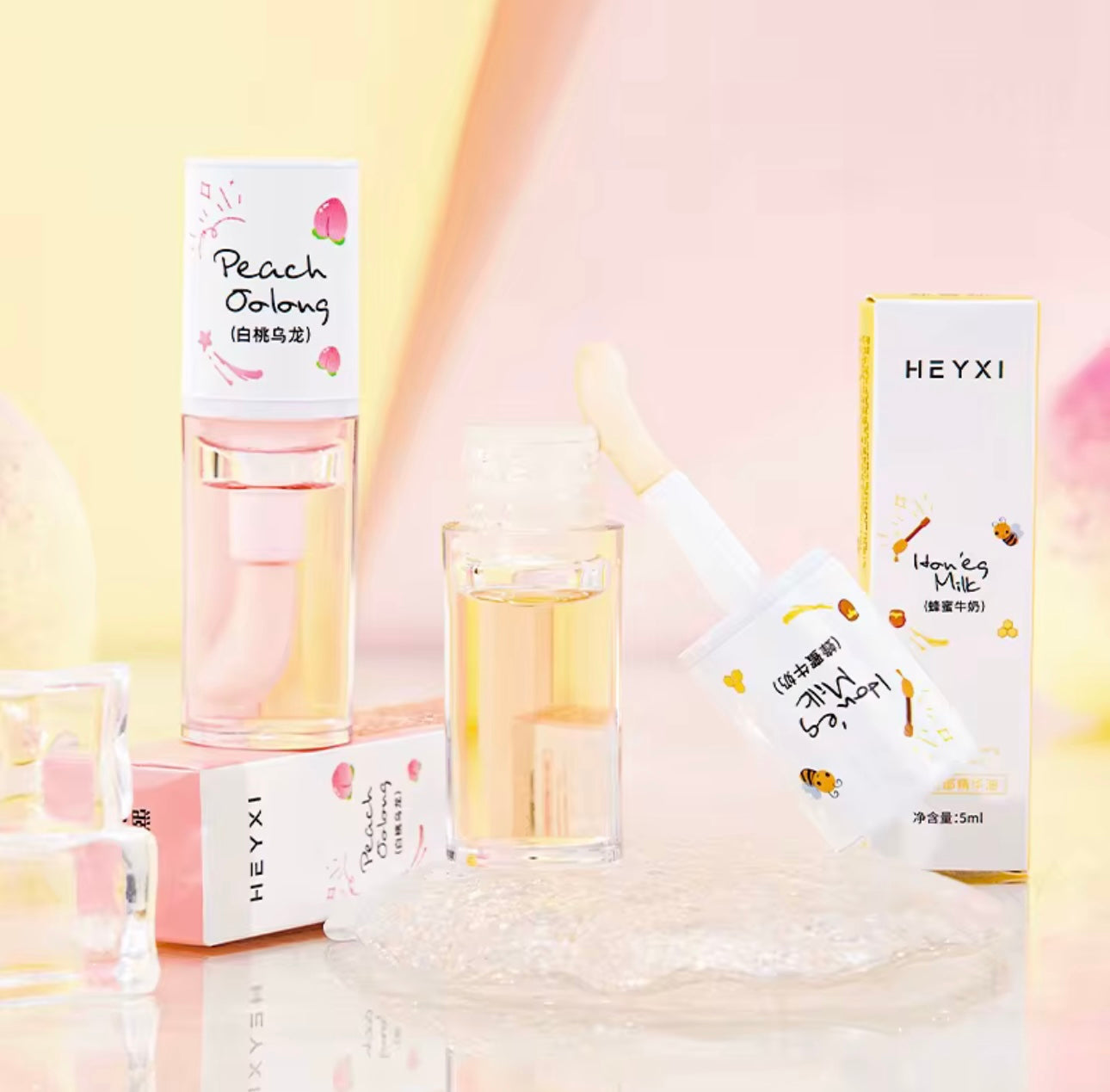 Huile essentielle pour les lèvres au miel de haute qualité