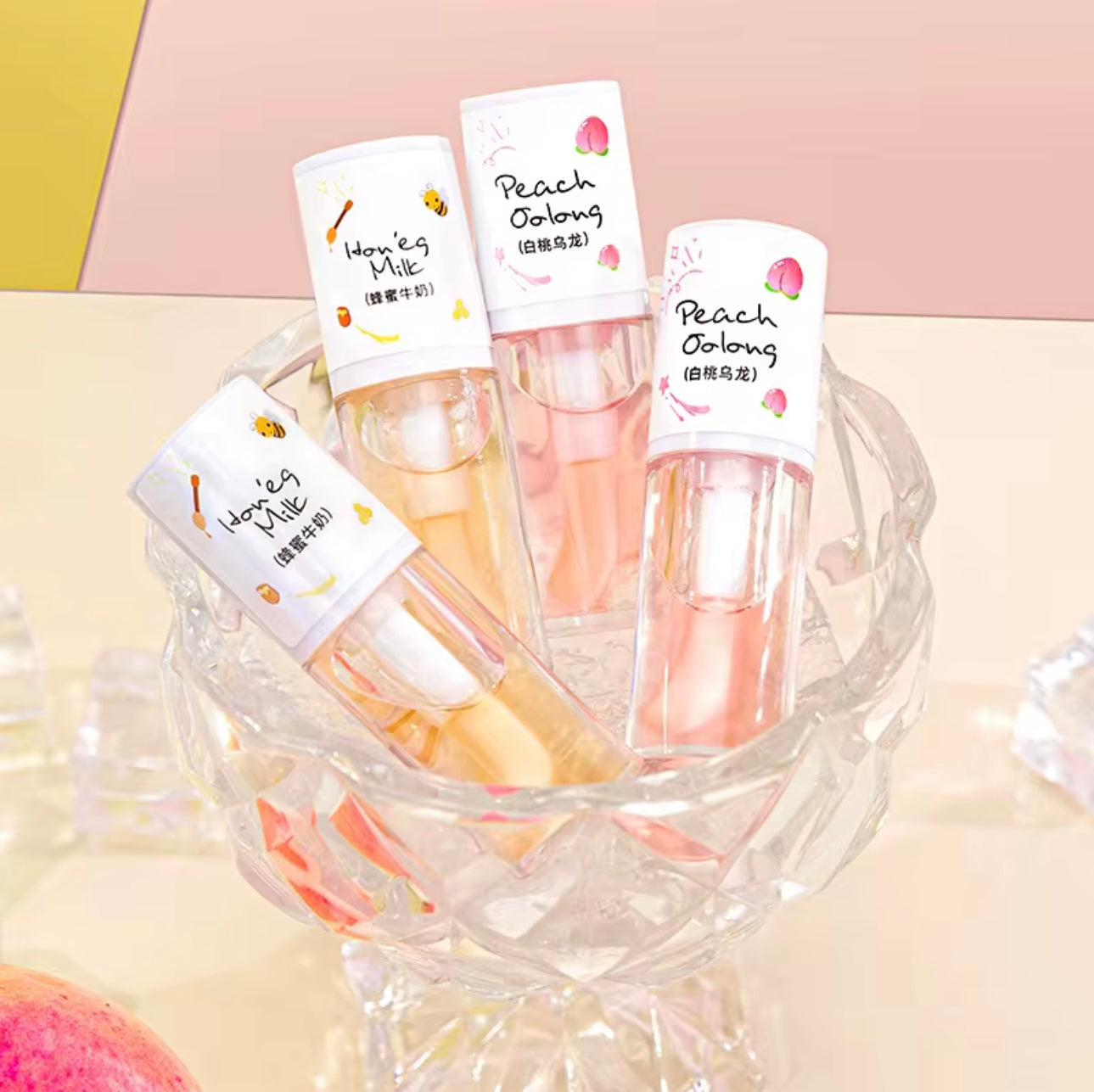 Huile essentielle pour les lèvres au miel de haute qualité