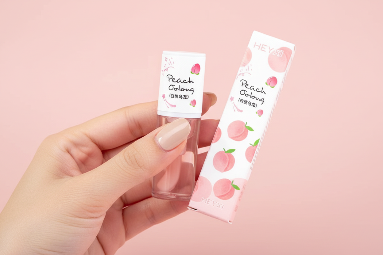 Peach Oolong en main